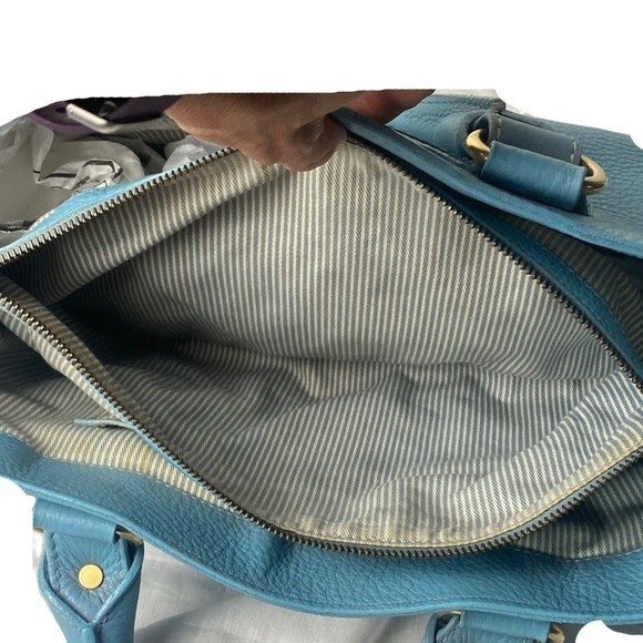 Celine Light Blue Boogie Bag Leather Tote O/S - Picture 7 of 15
